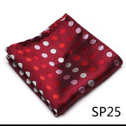 High Grade 2022 New Style Hot sale Silk Handkerchief Black Suit Accessories