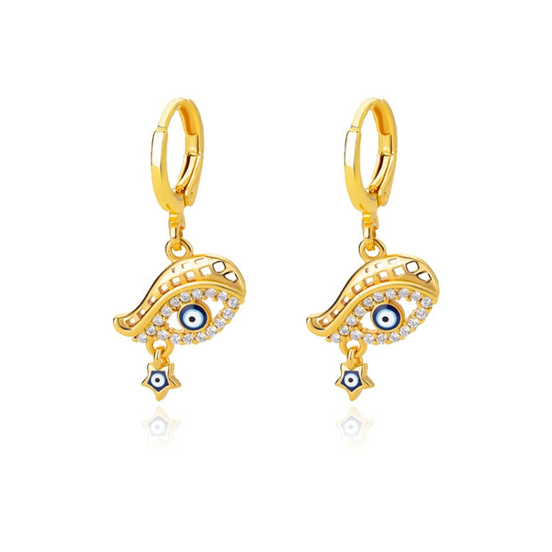 Heart Earrings For Women Girl Stainless Steel Vintage Love Heart