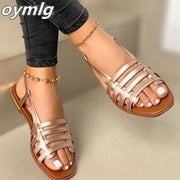 Woman Gladiator Open Toe Casual Beach Shoes
