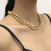 Vintage Necklace on Neck Chain Women&#39;s Jewelry Layered Accessories for Girls