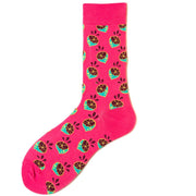 Fashion Art Harajuku Men‘s Socks Fruit Printed Happy Socks