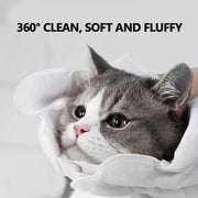 Pet Disposable Wipes Gloves Cats Bathing Wipes Dogs Washing Wipe