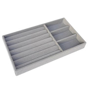 Jewelry Box Fashion Velvet Earrings Necklace Ring Jewelry Organizer Case for drawer