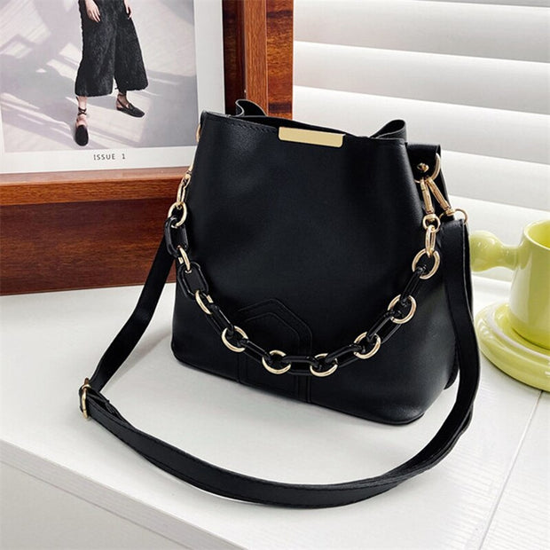 Women Fashion Shoulder Bag With Chain Handle Ladies Crossbody Bags