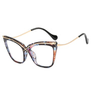 New Fashion Retro Designer Anti Blue Light Women Glasses