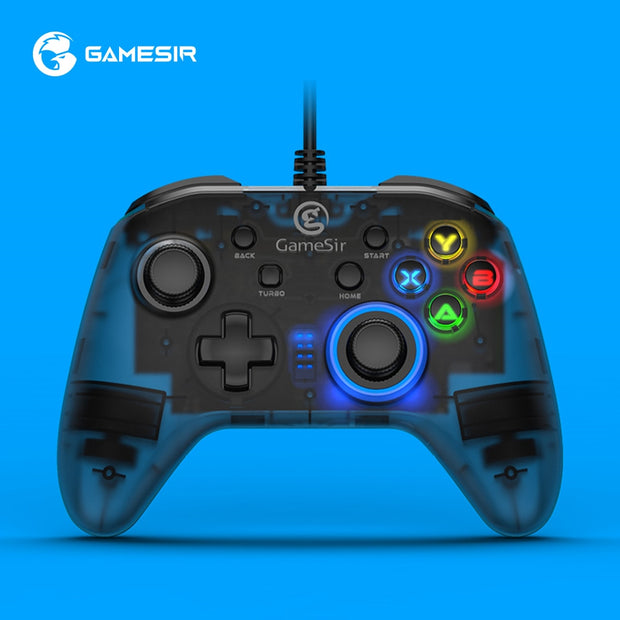Game Controller with Vibration and Turbo Function PC Joystick