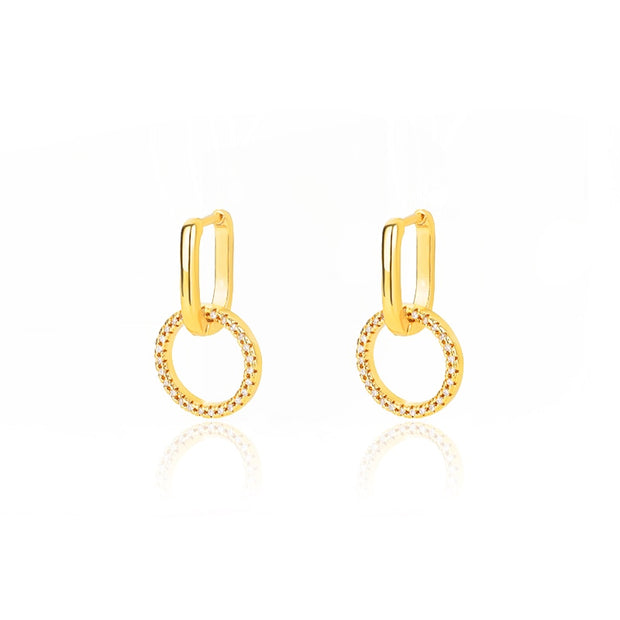 Heart Earrings For Women Girl Stainless Steel Vintage Love Heart