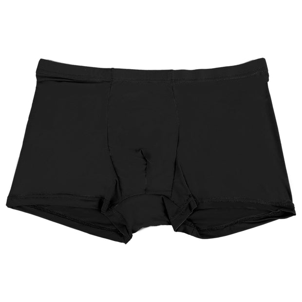 Summer Ice Silk Men Underwear Seamless Transparent Boxer Shorts