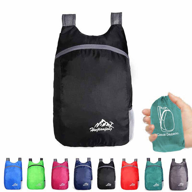 20L Rucksack Lightweight Nylon Foldable Backpack Waterproof Folding bag