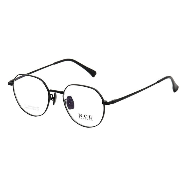 ZIROSAT 88307 Optical Glasses Pure Titanium Full-rim Frame Prescription Eyeglasses