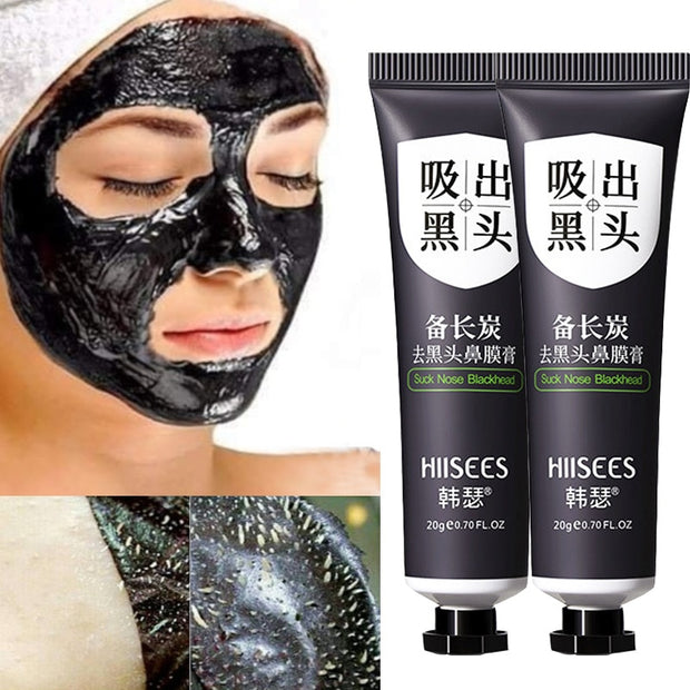 20g Blackhead Remover Face Mask Cream Oil-Control Nose Black Dots Mask