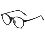 YIMARUILI Ultralight Titanium Alloy TR90 Myopia Glasses Retro Round