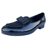 New Handmade Men Black Genuine Leather Loafers Prom Dress Shoes