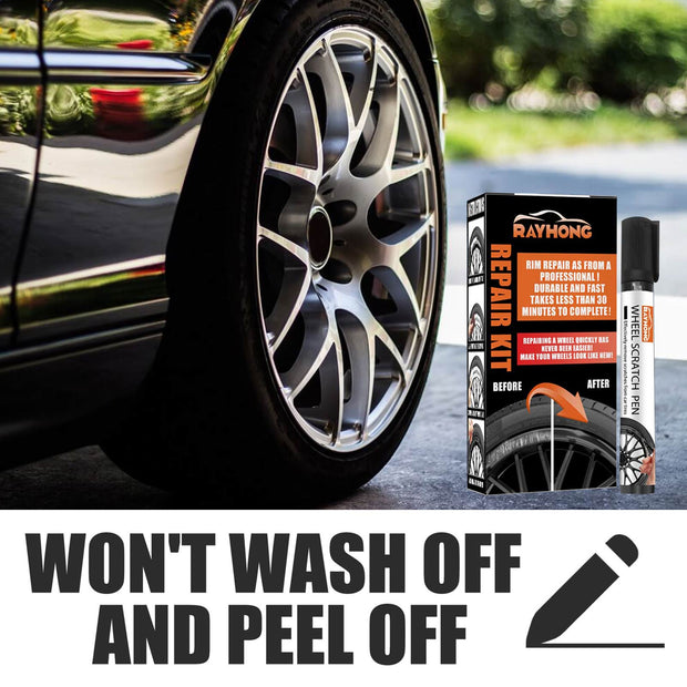 Alloy Wheel Repair Kit Wheel Touch Up Kit Car Rim Scratch Repair Kit