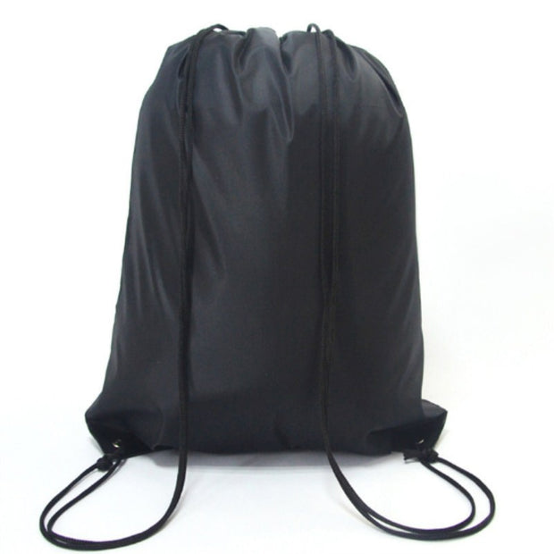 Portable Sports Gym Bag Nylon Drawstring Bags Belt Riding Backpack
