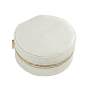 Jewelry Box Organizer Display Velvet Portable Leather Travel Jewelry Case
