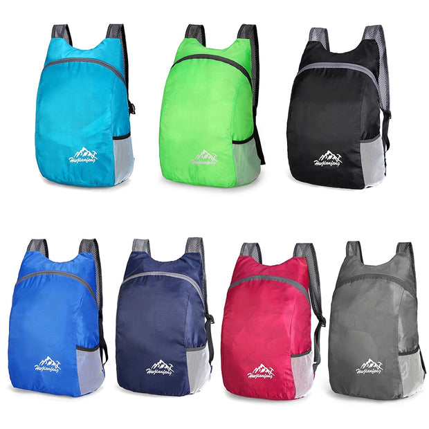 Lightweight Folding Backpack for Men Women Waterproof Foldable