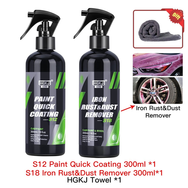 Ceramic Coating More Shine Fortify Quick Coat Hydrophobic Polish