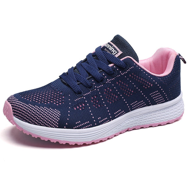 Fashion Woman Tennis Shoes Light Breathable Female Sport Shoes