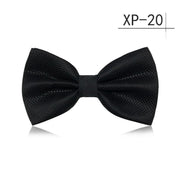 VEEKTIE Dark Green Grid Bow ties Emerald Color Cravat  For men