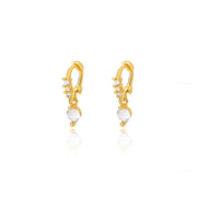 Heart Earrings For Women Girl Stainless Steel Vintage Love Heart