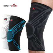 Ride Force 1/2PCS Silicon Padded Basketball Knee Pads Patella Brace Kneepad