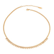 Stainless steel Necklace For Women Necklaces Pearl Heart Round Pendant Choker