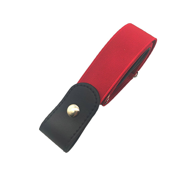 Buckle-Free Belt For Jean Pants Dresses No Buckle Stretch Elastic Waist Belt