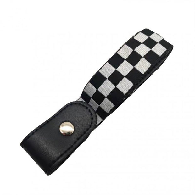 Buckle-Free Belt For Jean Pants Dresses No Buckle Stretch Elastic Waist Belt