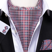 Green Solid 100% Silk Ascot Cravat Tie Ascot Scrunch Self British style