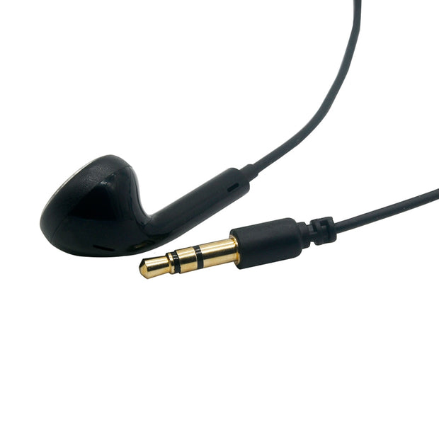 45cm Single Side Wired in Ear Earbud 3.5mm Audio Plug Walkie Talkie