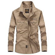 New Casual Mens Military Style Army Tactical Shirts