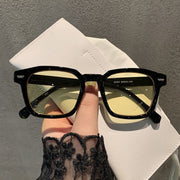 OIMG New Unisex Rectangle Vintage Sunglasses Fashion Design Retro
