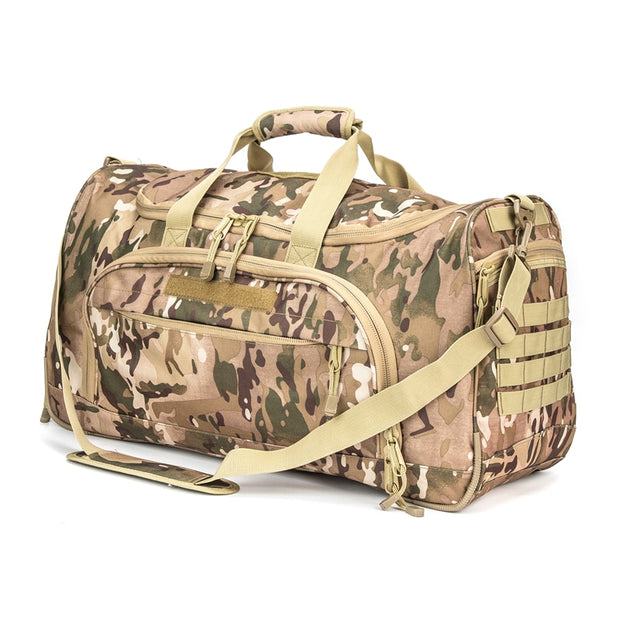Waterproof Gym Bag Men Sports Travel Bags Military Tactical Duffle