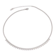 Stainless steel Necklace For Women Necklaces Pearl Heart Round Pendant Choker
