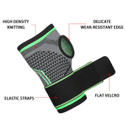 1pc Wrist Support Gym Sports Wristband Palm Guard Protector Adjustable Wrist Brace
