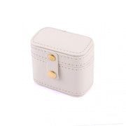 6.5*4*5.5 CM Mini Jewelry Storage Box PU Leather Portable Earring Ring Box