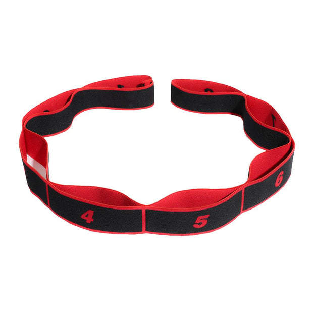 Yoga Pull Strap Belt Polyester Latex Elastic Latin Dance Stretching Band Yoga