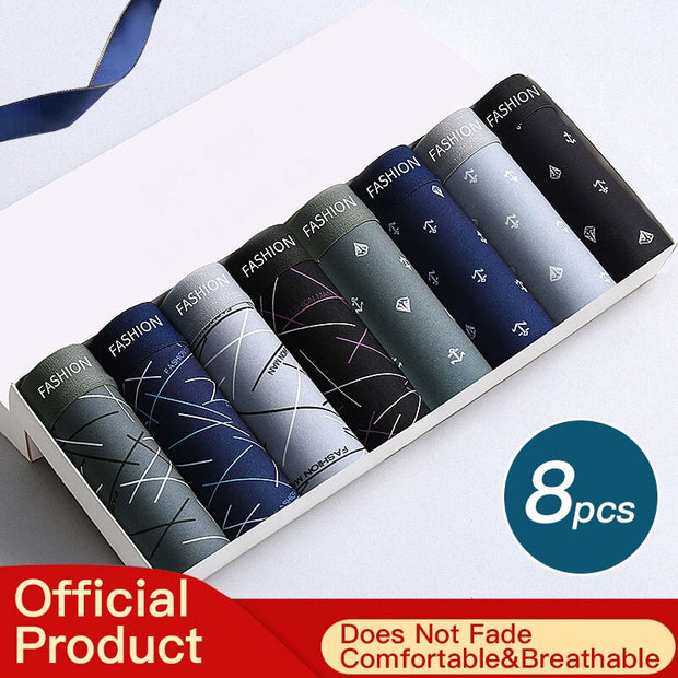 2022 Men Boxer Shorts Fashionable Breathable Underpants