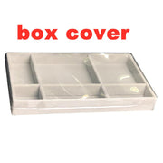 Jewelry Box Fashion Velvet Earrings Necklace Ring Jewelry Organizer Case for drawer
