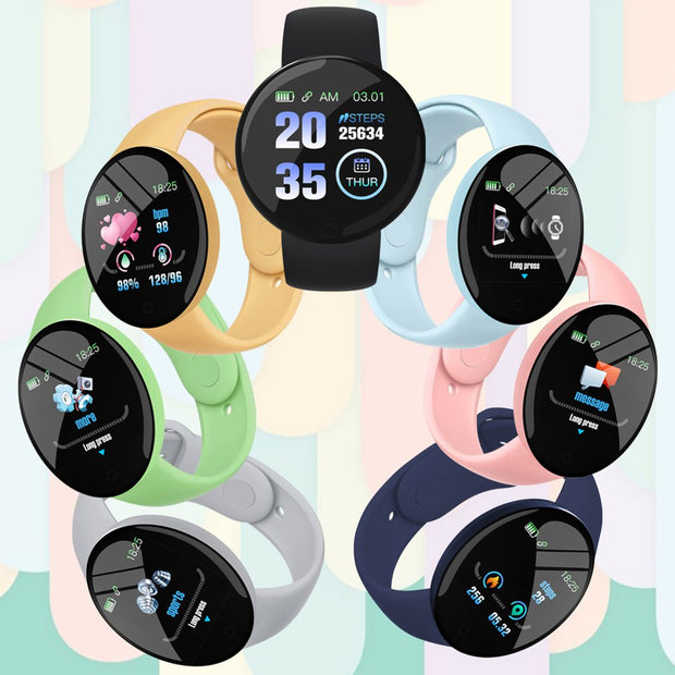 D18 Pro Smart Watch for IOS Android Men Women Bluetooth Fitness Tracker
