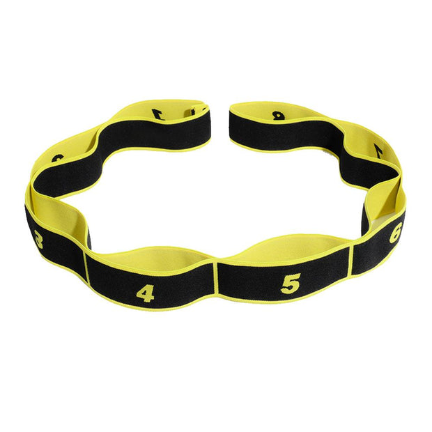 Yoga Pull Strap Belt Polyester Latex Elastic Latin Dance Stretching Band Yoga