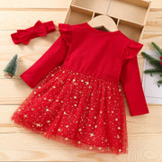 0-3 Years Christmas Dress Infant Newborn Baby Girls