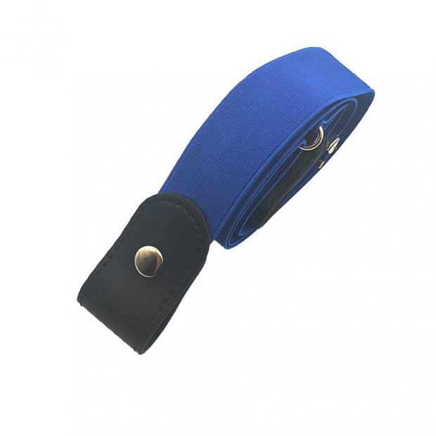 Buckle-Free Belt For Jean Pants Dresses No Buckle Stretch Elastic Waist Belt