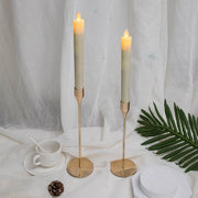 2pcs LED Candle Light Flameless Taper Candles Battery Operated Candlesticks