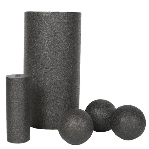 4pcs Yoga Massage Roller & Fitness Ball Foam Roller Set For Back Pain