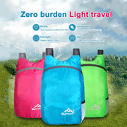 Lightweight Folding Backpack for Men Women Waterproof Foldable