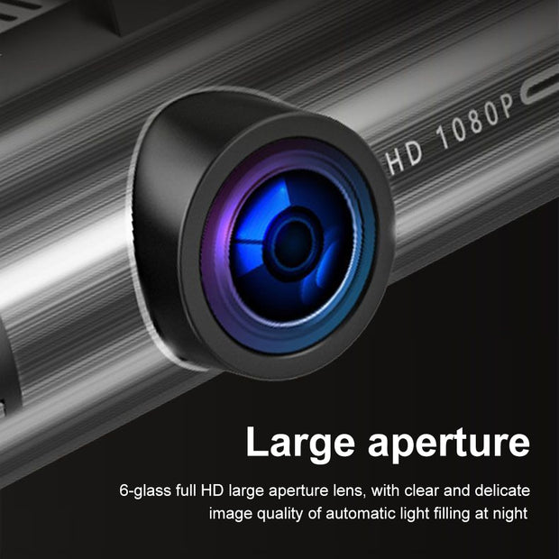 1080P Camera Video Recorder G-Sensor Car DVR Dash Cam Dual Lens Night Vision