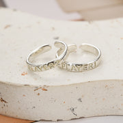 Luminous Couple Rings Glowing in the Dark Player 1 Player 2 Matching Ring