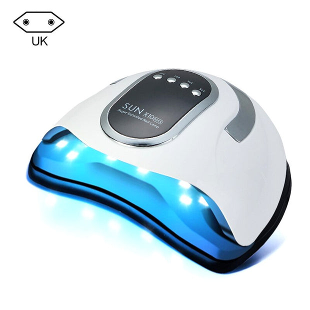 LED UV Nail Lamp Drying Nail Gel Polish Dryer With Motion Sensing